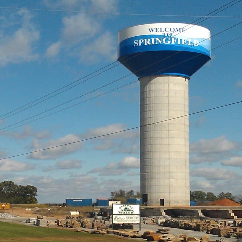Springfield water tower